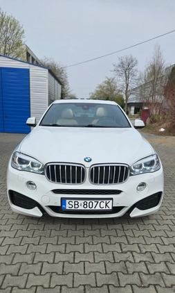 BMW X6 cena 163000 przebieg: 169000, rok produkcji 2016 z Biała małe 631